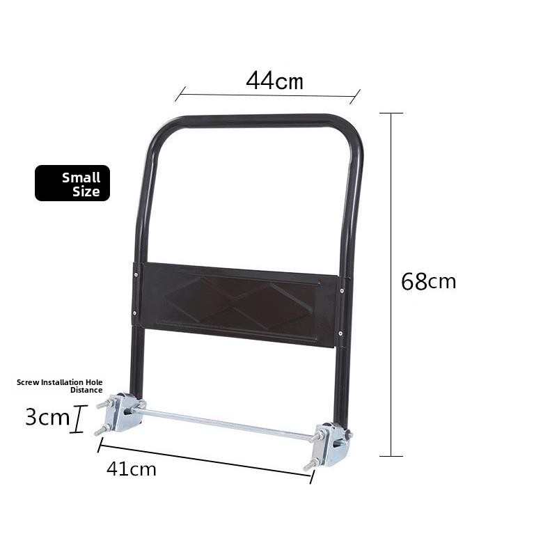 Car Accessories Shop - Thickened Plastic Broom Handle Push Cart