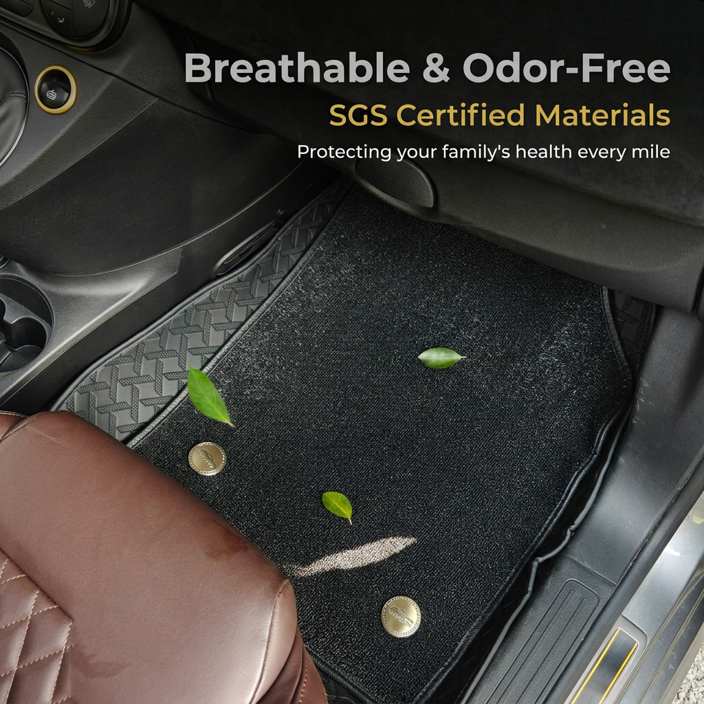 Car Accessories Logo - Car Floor Mats For Abarth 595