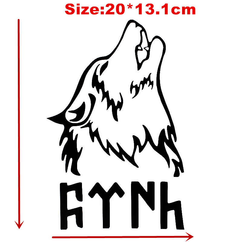 EY-067 Howling wolf and word g - огляд і ціна Car Accessories Malaysia