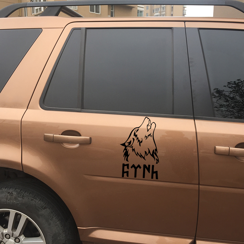 EY-067 Howling wolf and word g - огляд і ціна Car Accessories Malaysia