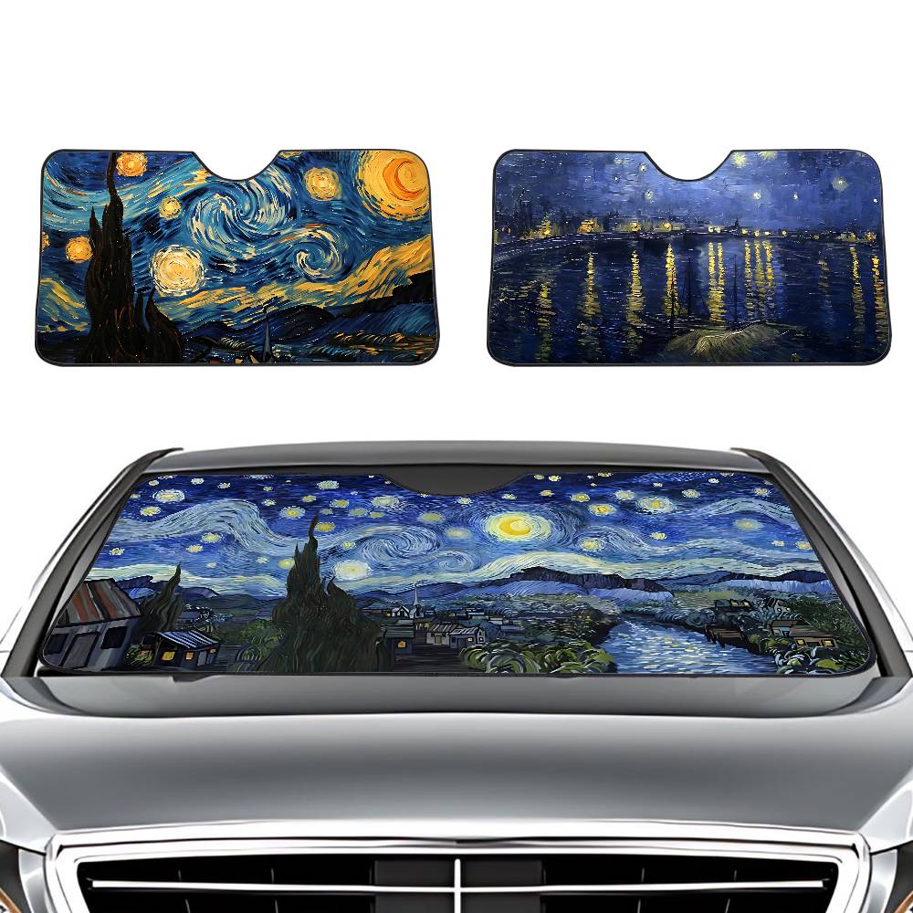 Starry Night V-Van G-Gogh Car  - огляд і ціна Car Accessories Window