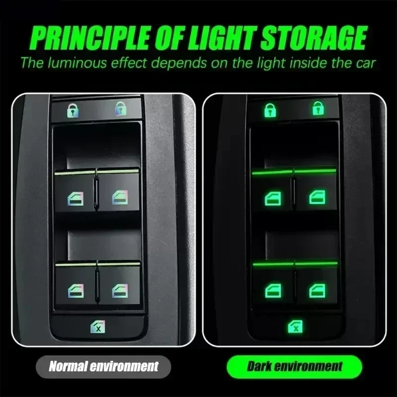 1 Set Glow-in-the-Dark Car But - огляд і ціна Car Accessories Nz