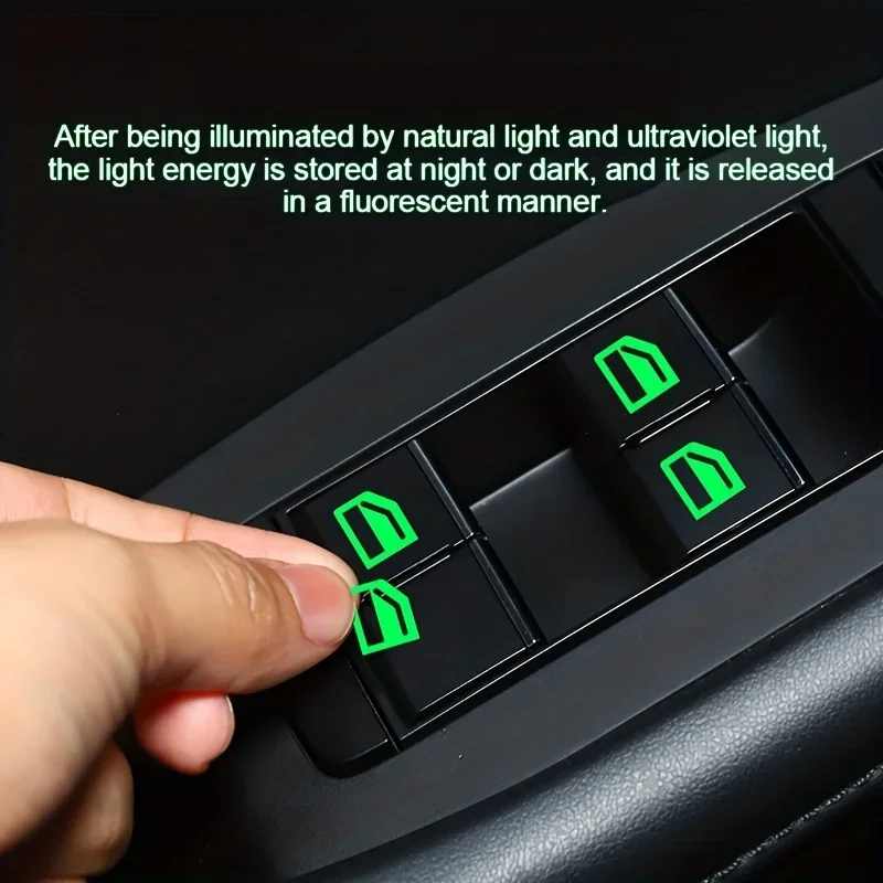 1 Set Glow-in-the-Dark Car But - огляд і ціна Car Accessories Nz