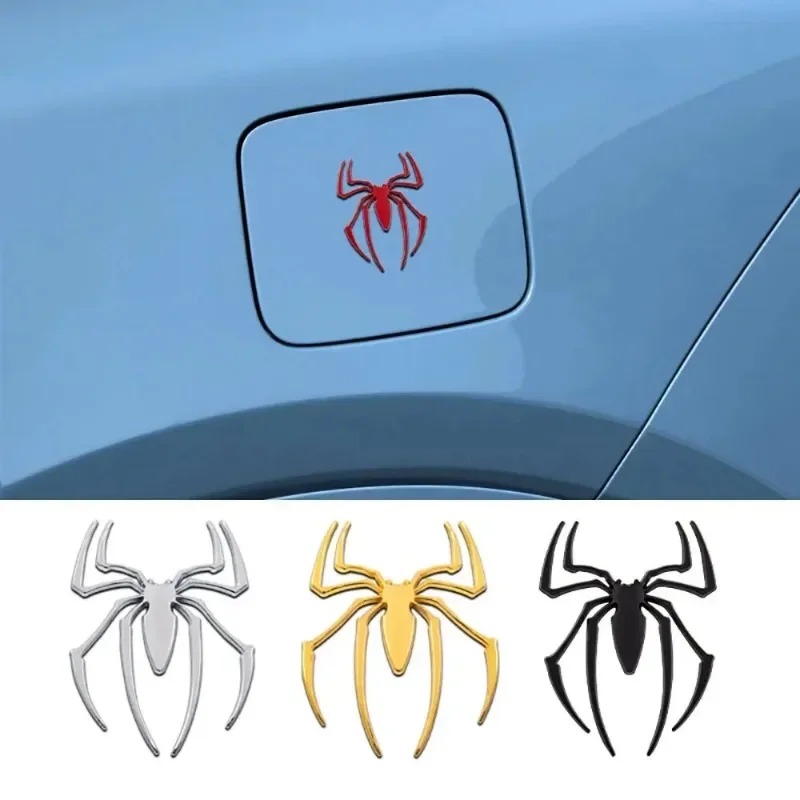 3D metal car stickers, spider  - огляд і ціна Car Accessories Logo