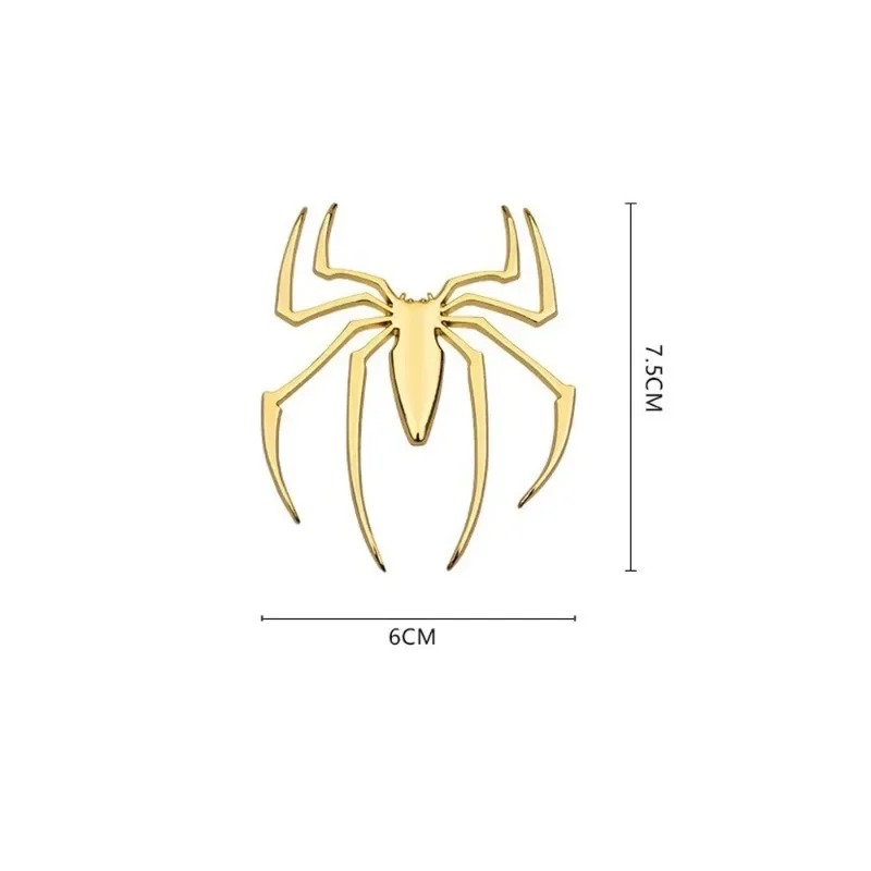 3D metal car stickers, spider  - огляд і ціна Car Accessories Logo