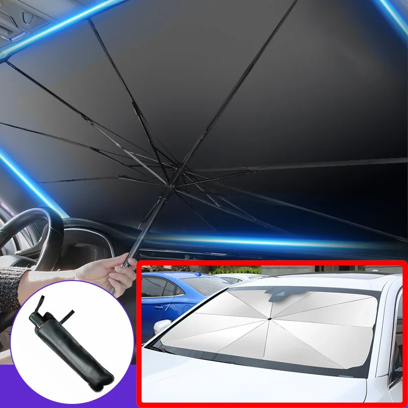 Foldable Car Sun Shade Protect - огляд і ціна Car Accessories Window