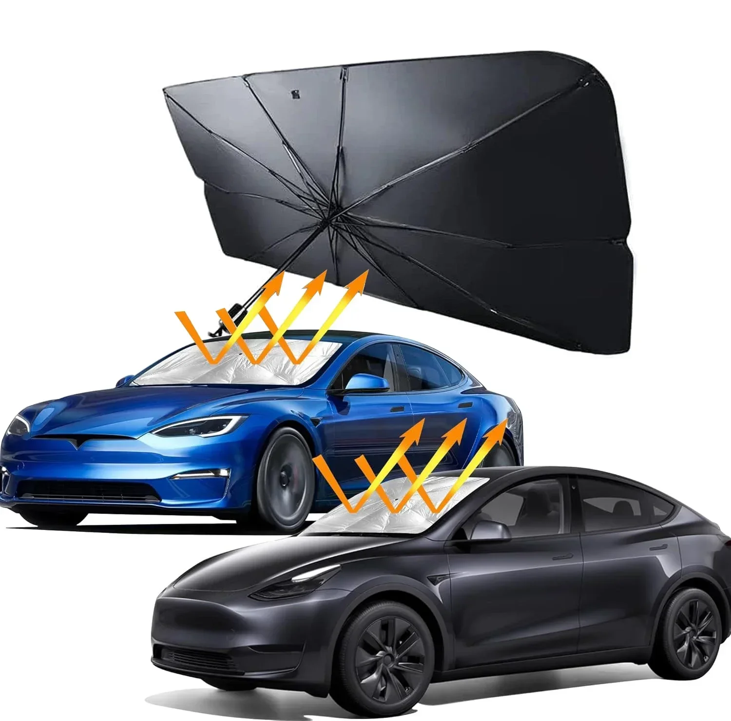 Foldable Car Sun Shade Protect - огляд і ціна Car Accessories Window