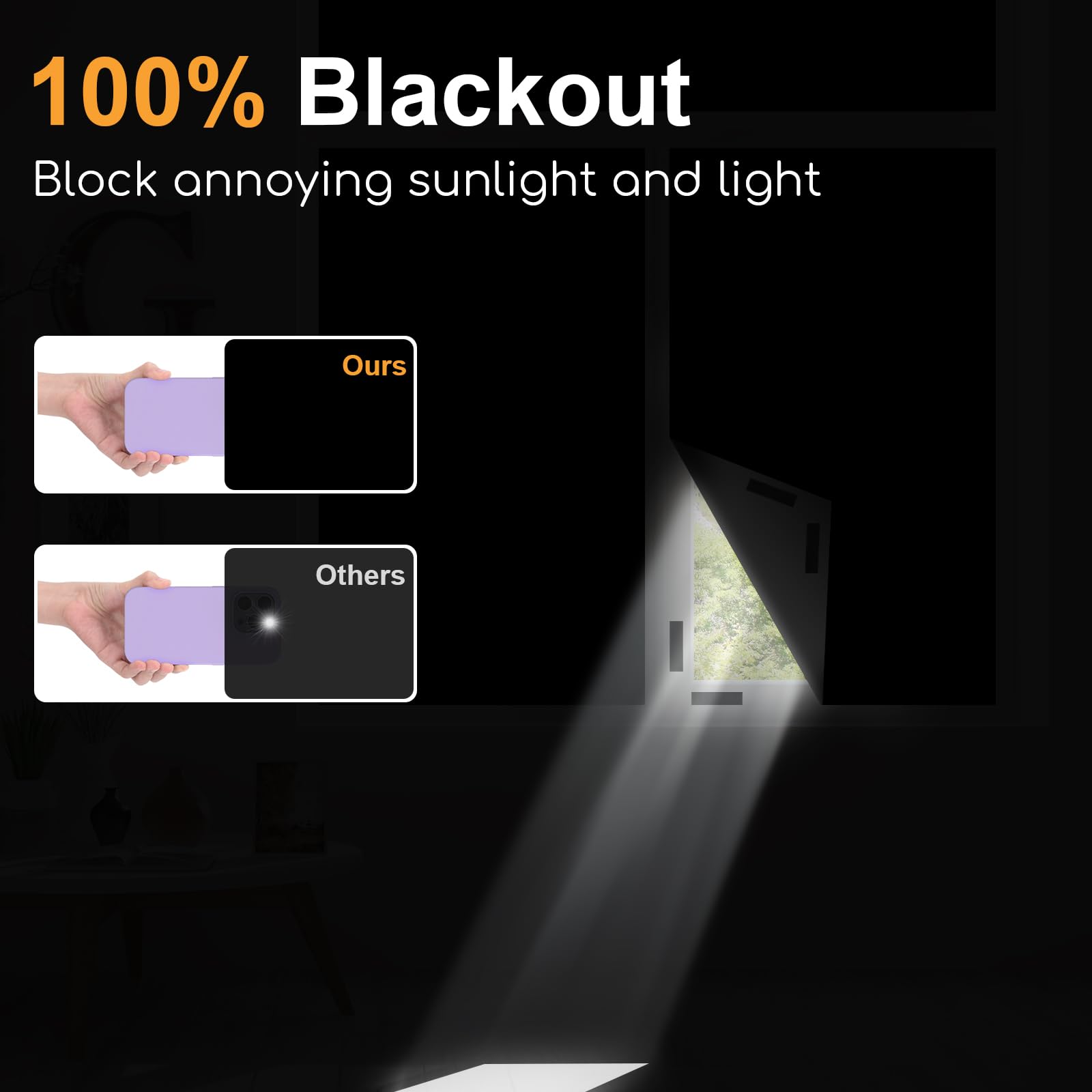 100% Blackout Curtain Darkest  - огляд і ціна Car Accessories Window