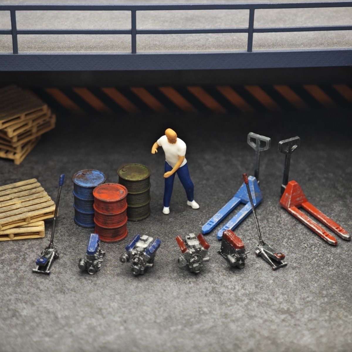 1:64 Car Model Repair Shop Sce - огляд і ціна Car Accessories Shop