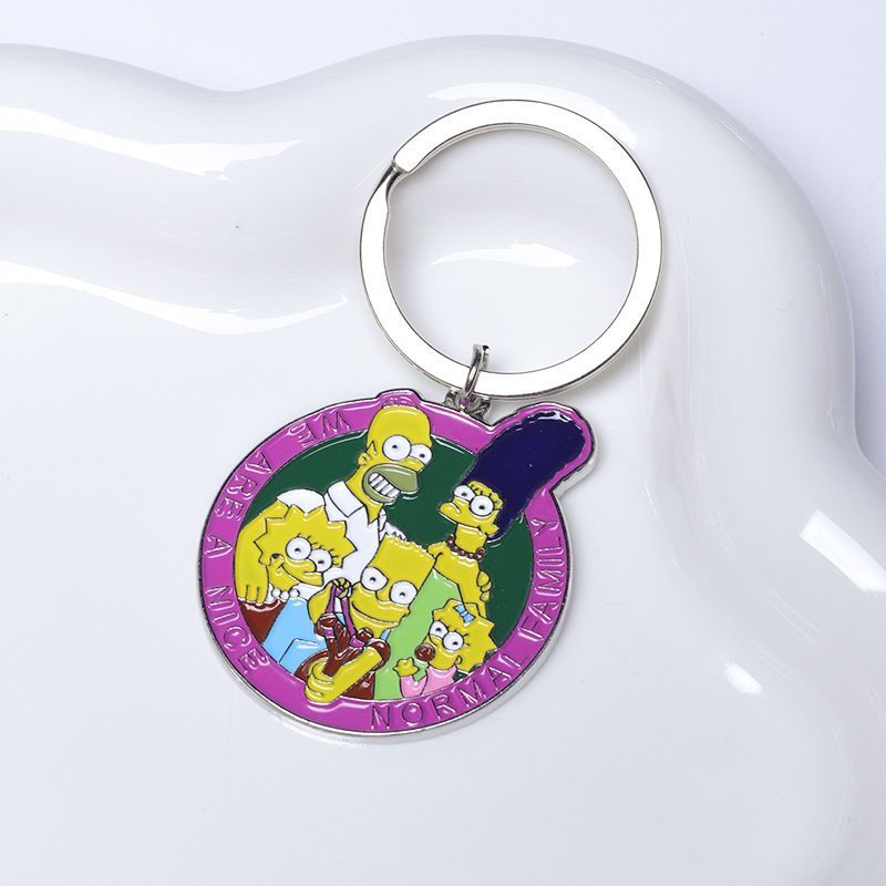 The Simpsons Anime Keychain Cu - огляд і ціна Car Accessories Workshop