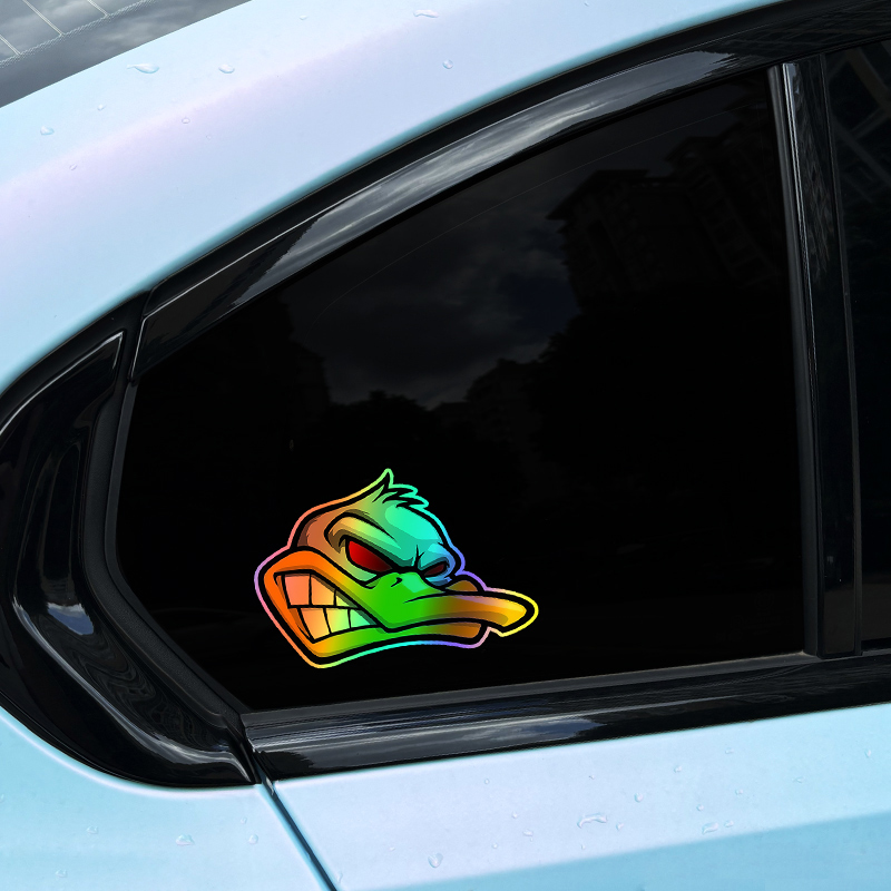 1PC Funny Cartoon Angry Duck H - огляд і ціна Car Accessories Nz