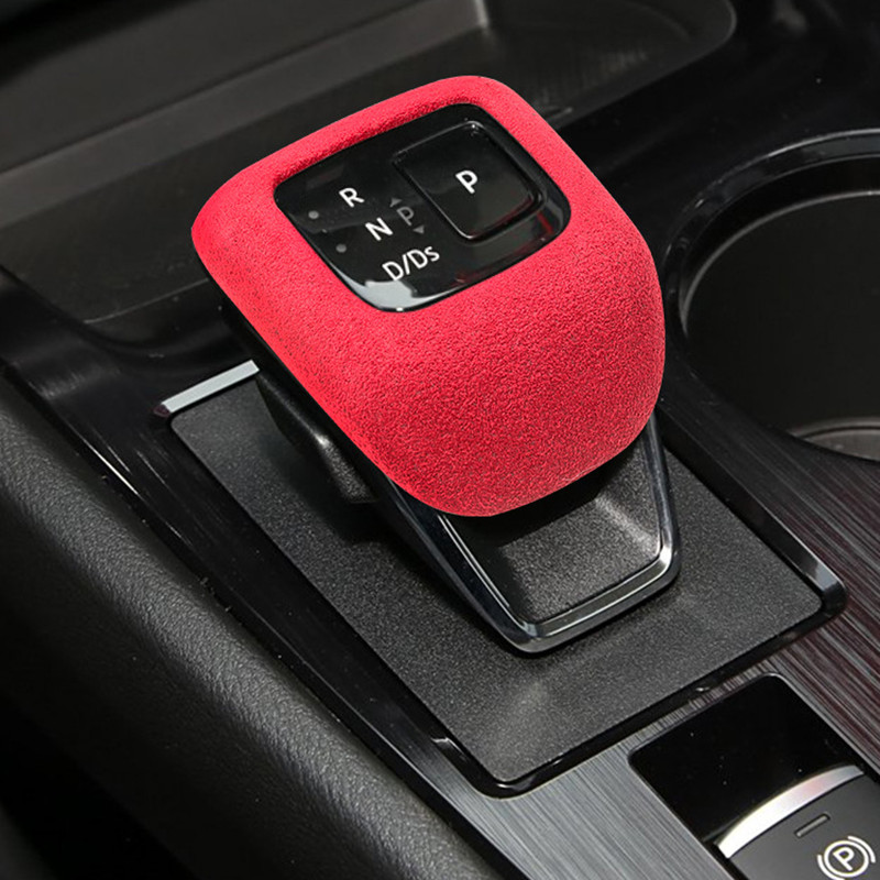 Suede Leather Car Gear Shift K - огляд і ціна Car Accessories Shop