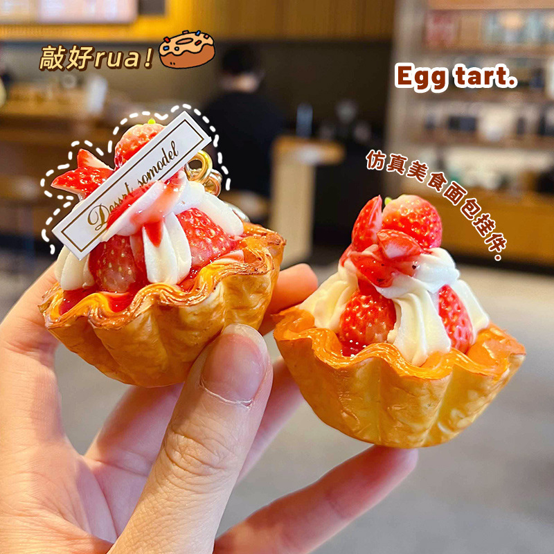 Creative PU Strawberry Egg Tar - огляд і ціна Car Accessories In Japan