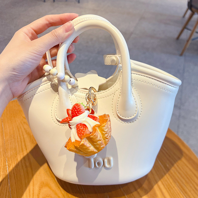 Creative PU Strawberry Egg Tar - огляд і ціна Car Accessories In Japan