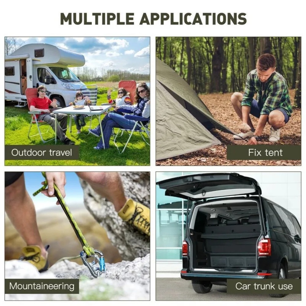 60-90cm 8mm Packing Ropes Outd - огляд і ціна Car Accessories Roof Rack