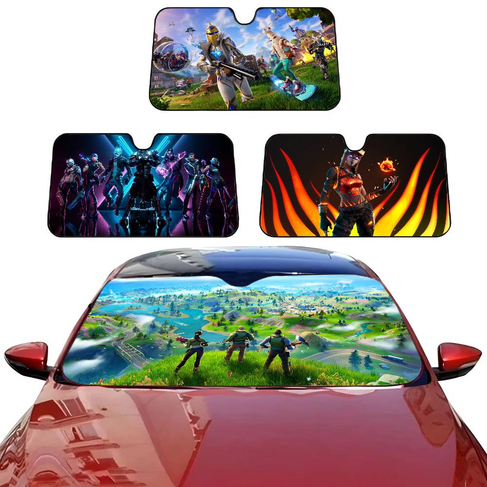 Cartoon Game F-FortniteS Car W - огляд і ціна Car Accessories Window