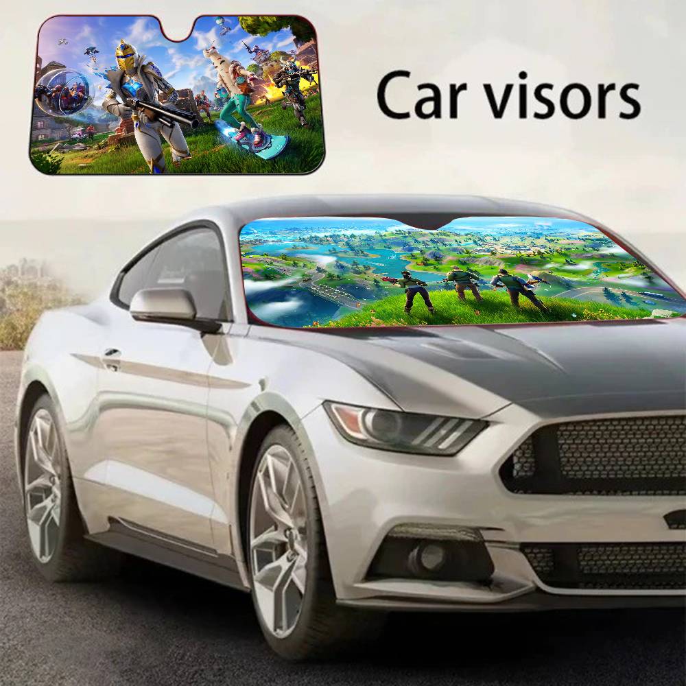 Cartoon Game F-FortniteS Car W - огляд і ціна Car Accessories Window