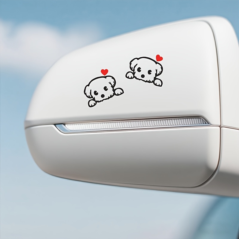 2PCS Cute Cartoon Dog Fun Viny - огляд і ціна Car Accessories Nz