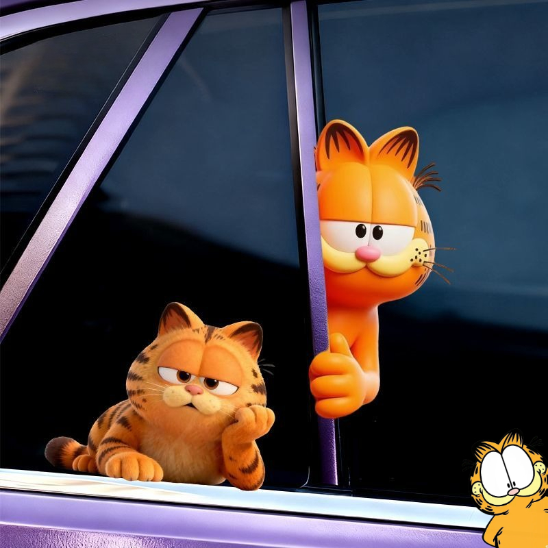 Garfield anime cartoon cute fu - огляд і ціна Car Accessories Workshop