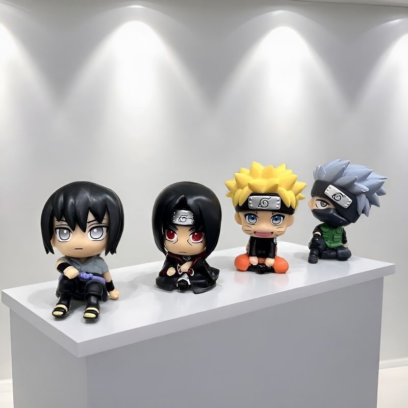 NARUTO cartoon cute figurine m - огляд і ціна Car Accessories In Japan