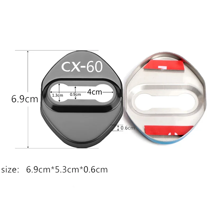 CX‑60 Logo Car Door Lock Latch - огляд і ціна Car Accessories Logo