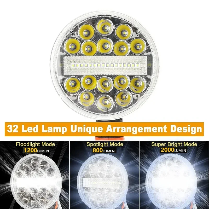 2000LM LED Work Light for Blac - огляд і ціна Car Accessories Job