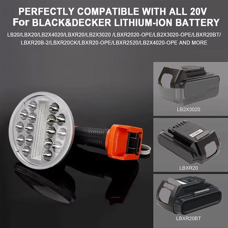 2000LM LED Work Light for Blac - огляд і ціна Car Accessories Job
