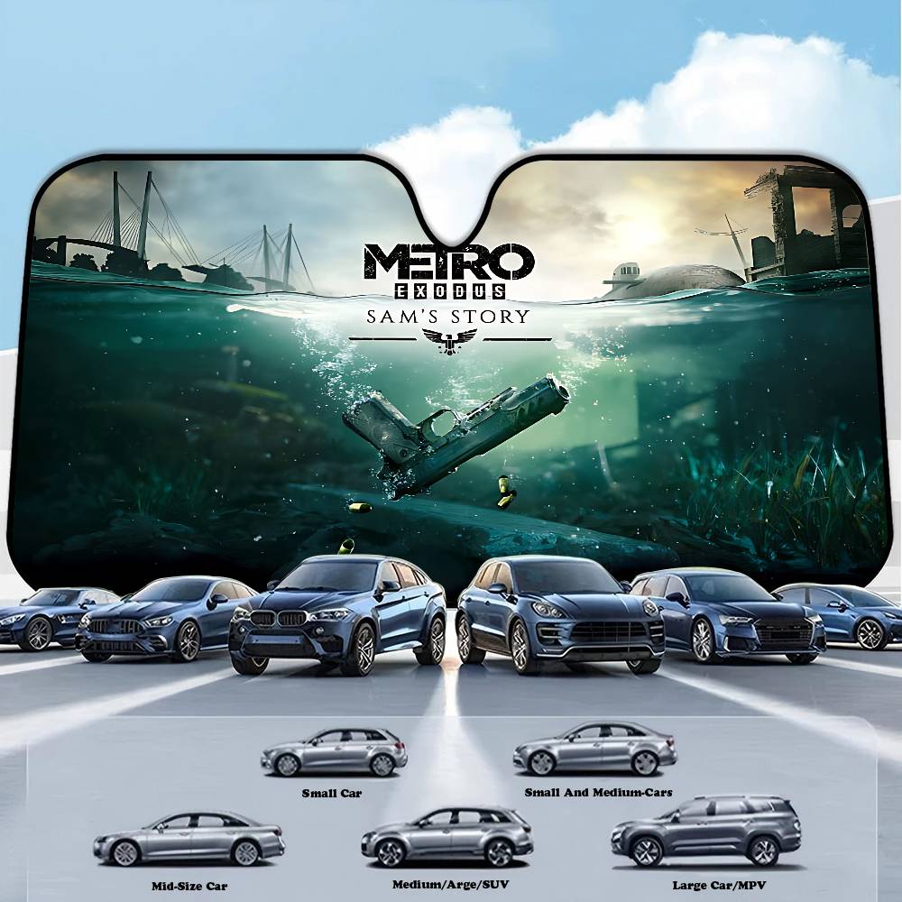 Metro Exodus game Car Sun Shad - огляд і ціна Car Accessories Window
